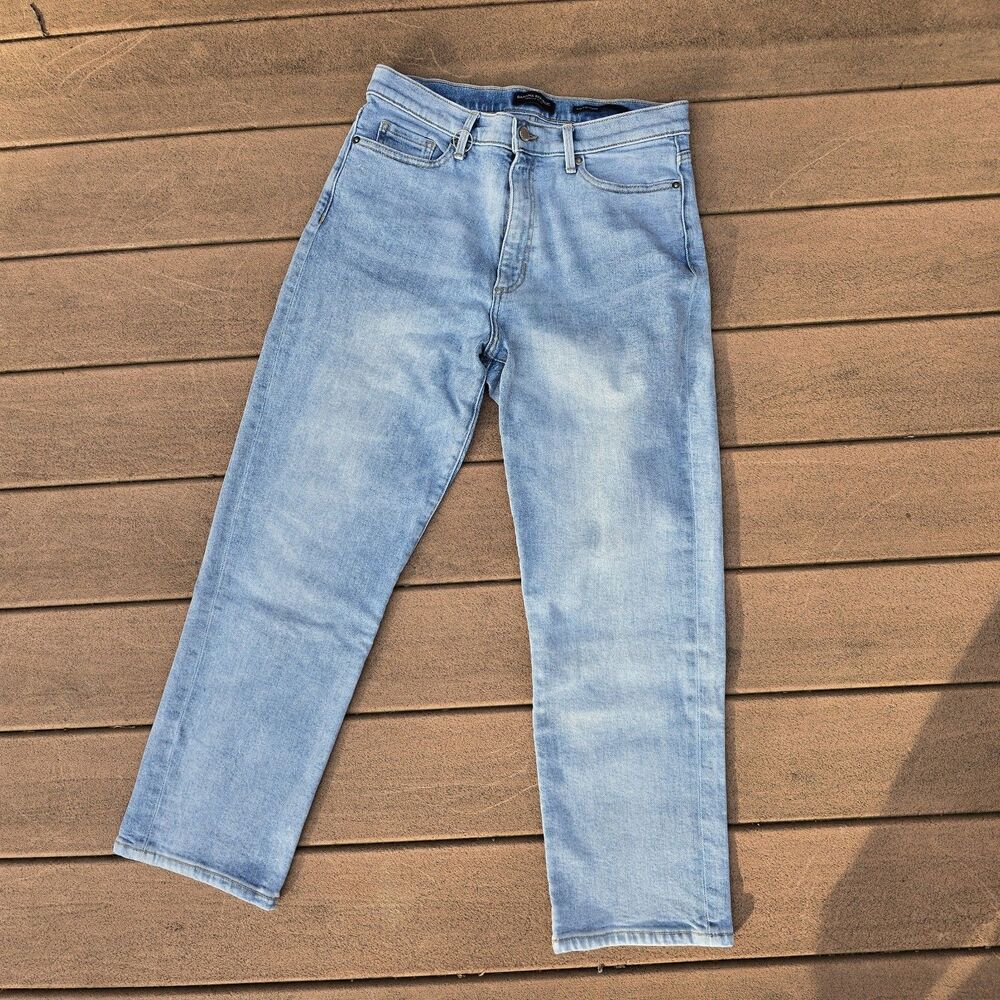 Banana Republic Premium Denim High-Rise Stretchy Straight Women's Jeans- Sz 29